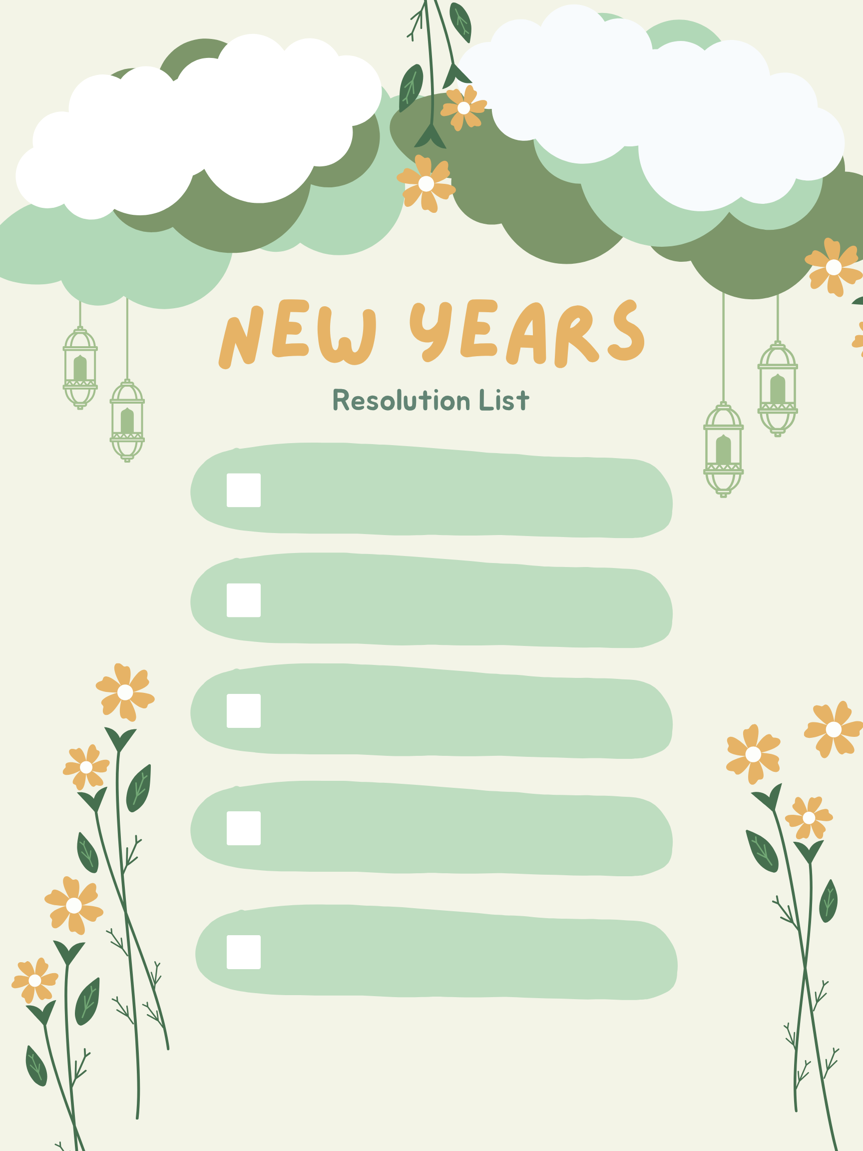 New Years Goals Design 1